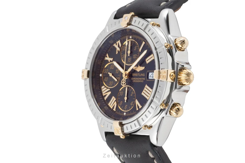 Breitling Chronomat chronograph steel / gold automatic men's watch B13356 [2604296]