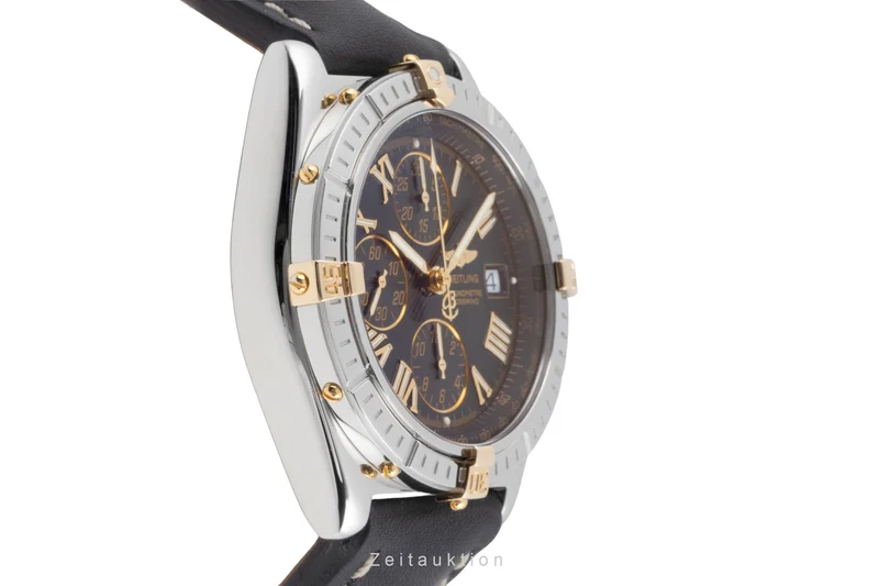 Breitling Chronomat chronograph steel / gold automatic men's watch B13356 [2604296]