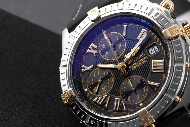 Breitling Chronomat chronograph steel / gold automatic men's watch B13356 [2604296]