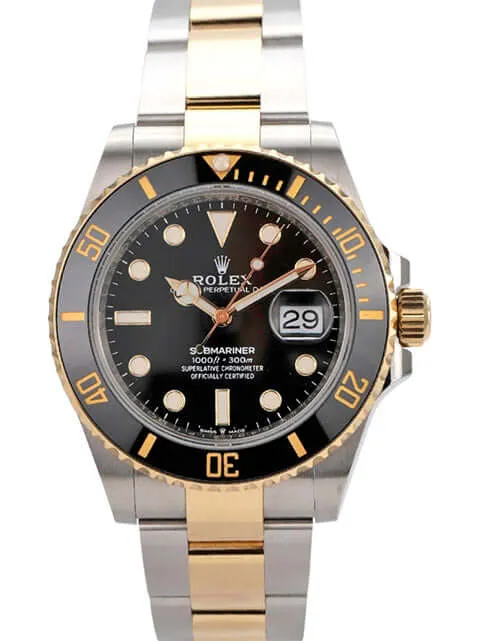 Rolex Submariner Date 41 Edelstahl Gelbgold 126613LN