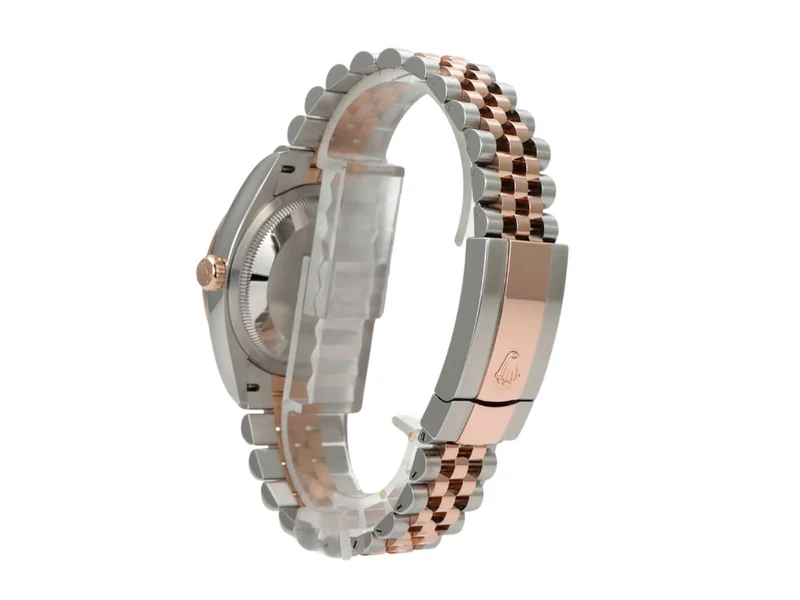 Rolex Datejust 36 Ref. 126231 Rhodium Römisch Diamant Jubile-Band