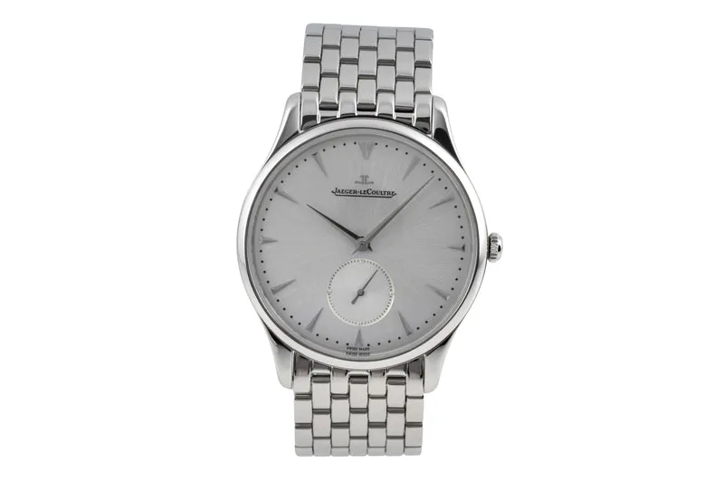 Jaeger LeCoultre Master Ultra Thin steel automatic men's watch Q1358120 , 174.8.90.S [2604299]