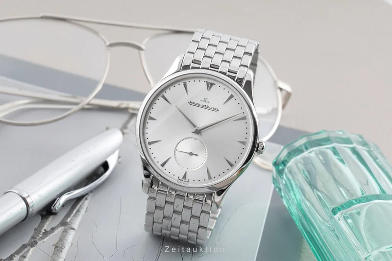 Jaeger LeCoultre Master Ultra Thin steel automatic men's watch Q1358120 , 174.8.90.S [2604299]