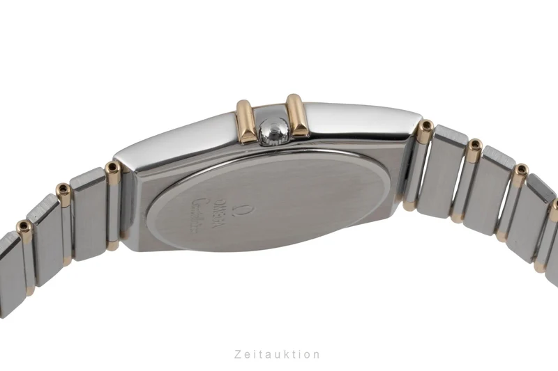 Omega Constellation steel / gold quartz men's watch 396.1070 396.1080 Vintage [2604098]