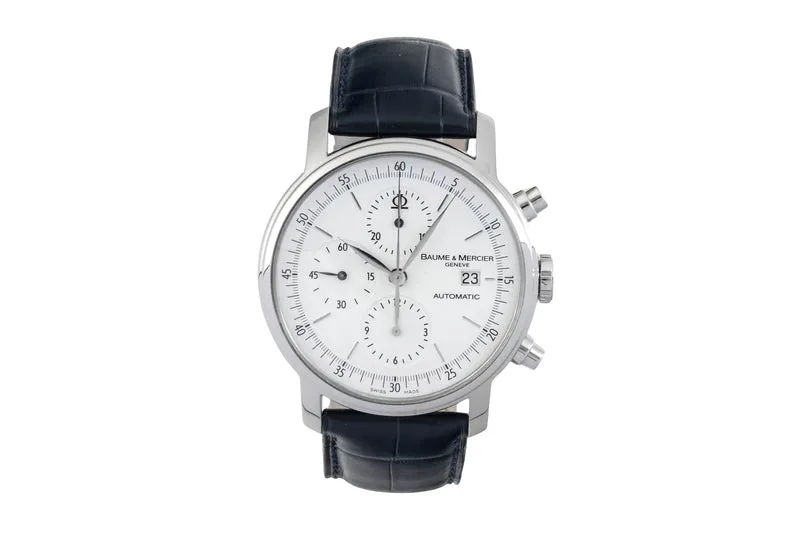 Baume & Mercier Classima chronograph steel automatic men's watch M0A68541 65533 [2603324]