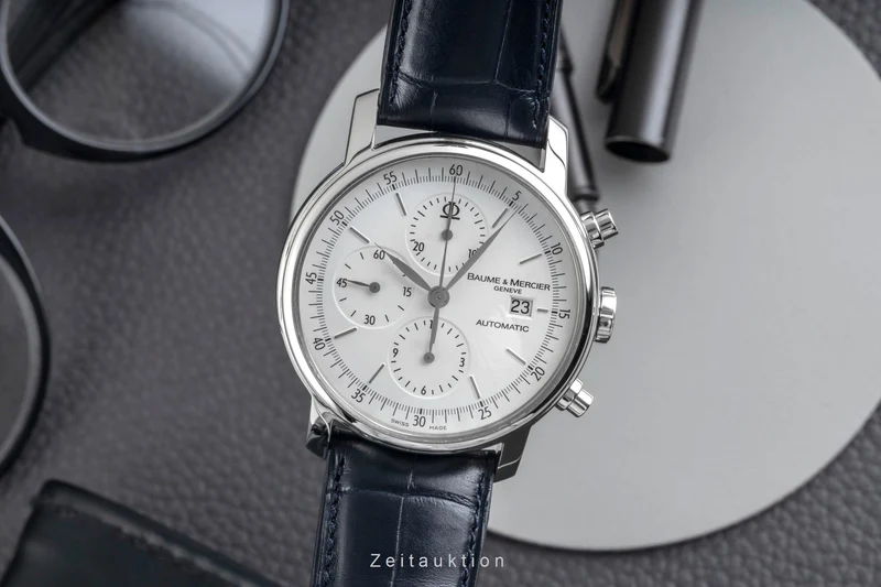 Baume & Mercier Classima chronograph steel automatic men's watch M0A68541 65533 [2603324]