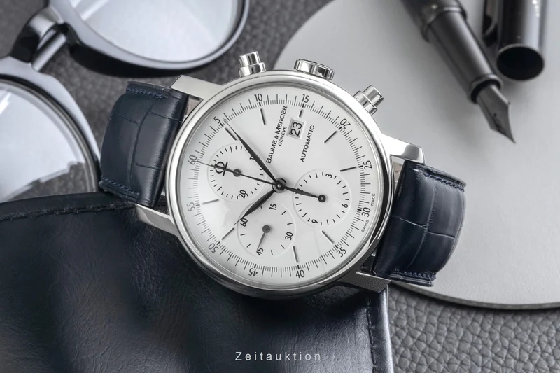 Baume & Mercier Classima chronograph steel automatic men's watch M0A68541 65533 [2603324]