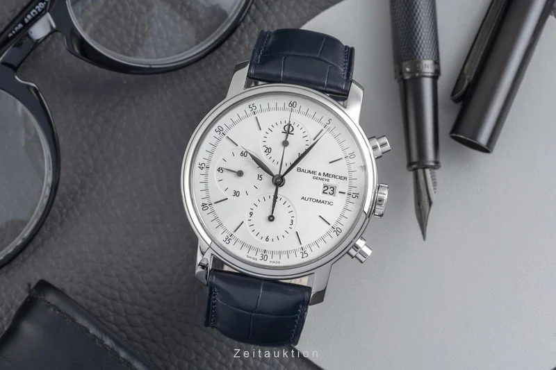 Baume & Mercier Classima chronograph steel automatic men's watch M0A68541 65533 [2603324]