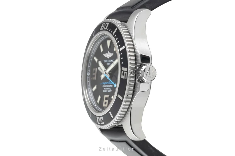 Breitling Superocean steel automatic men's watch A17391 LP: 5550EUR [2604310]