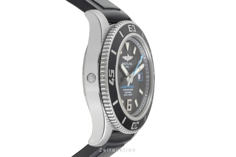 Breitling Superocean steel automatic men's watch A17391 LP: 5550EUR [2604310]