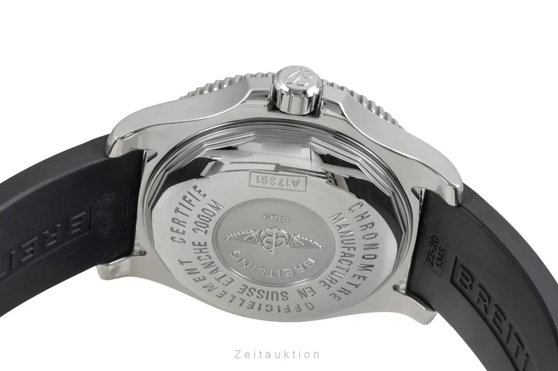 Breitling Superocean steel automatic men's watch A17391 LP: 5550EUR [2604310]