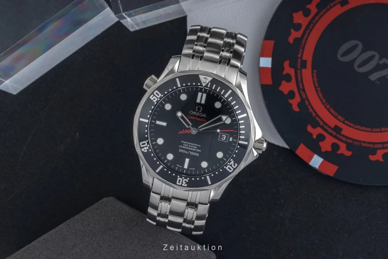 Omega Seamaster steel automatic men's watch 212.30.41.20.01.001 LP: 9100EUR Limited [2604193]