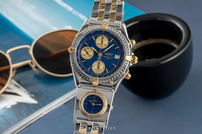 Breitling Chronomat chronograph steel / gold automatic men's watch B13050, B61072 [2604092]