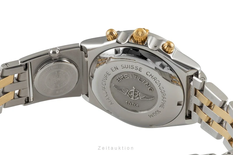 Breitling Chronomat chronograph steel / gold automatic men's watch B13050, B61072 [2604092]