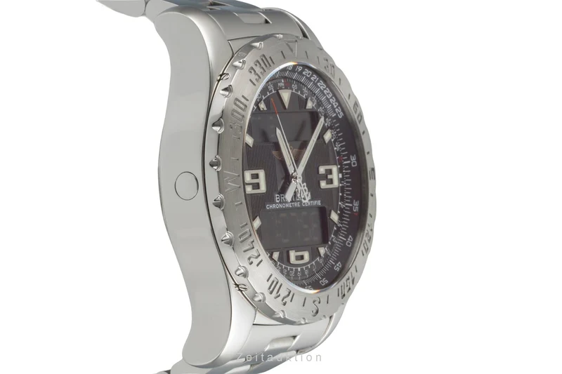 Breitling Airwolf chronograph steel quartz men's watch A78363 VP: 4650EUR [2604103]
