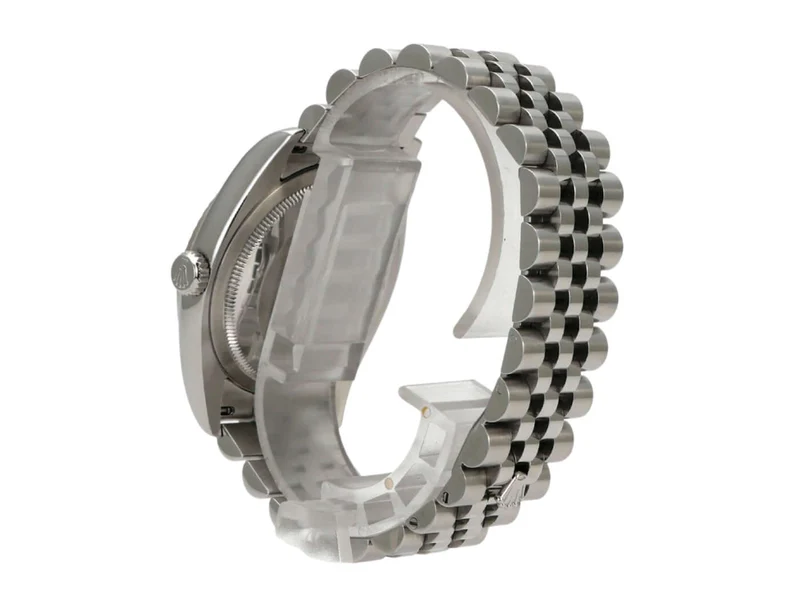 Rolex Datejust 36 Edelstahl Weißgold 116234 Silber A Dia Jubile-Band