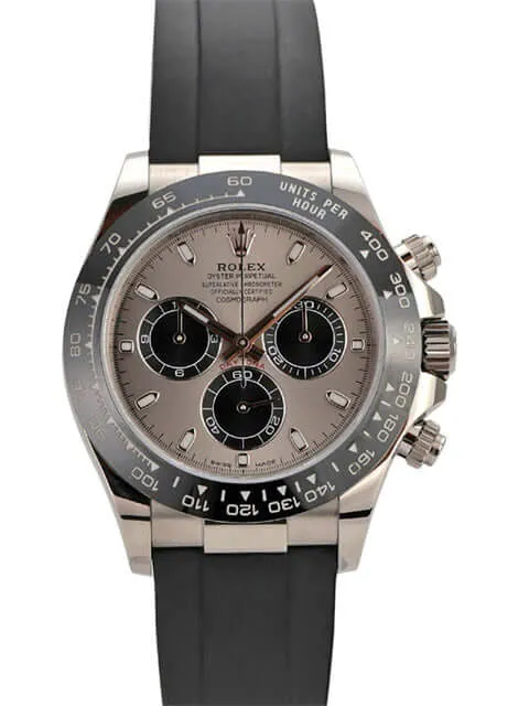 Rolex Daytona 116519LN Weißgold Oysterflex Grau
