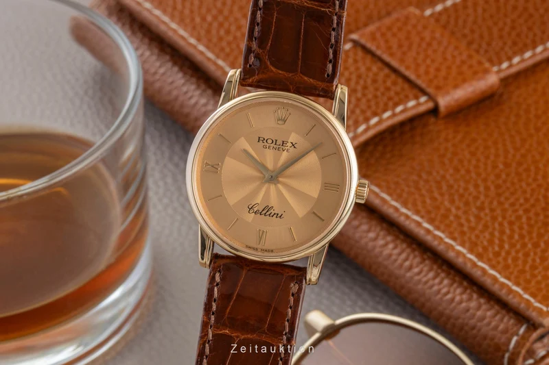 Rolex Cellini 18 ct gold manual winding men's watch 5116/8 [2604326]