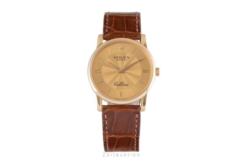 Rolex Cellini 18 ct gold manual winding men's watch 5116/8 [2604326]