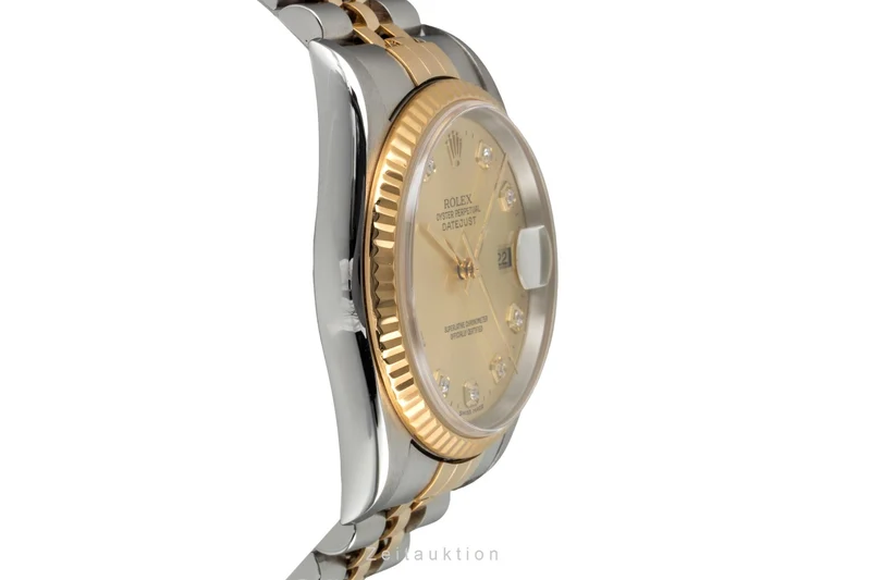 Rolex Datejust steel / gold automatic men's watch 16233 LP: 17350EUR [2604498]