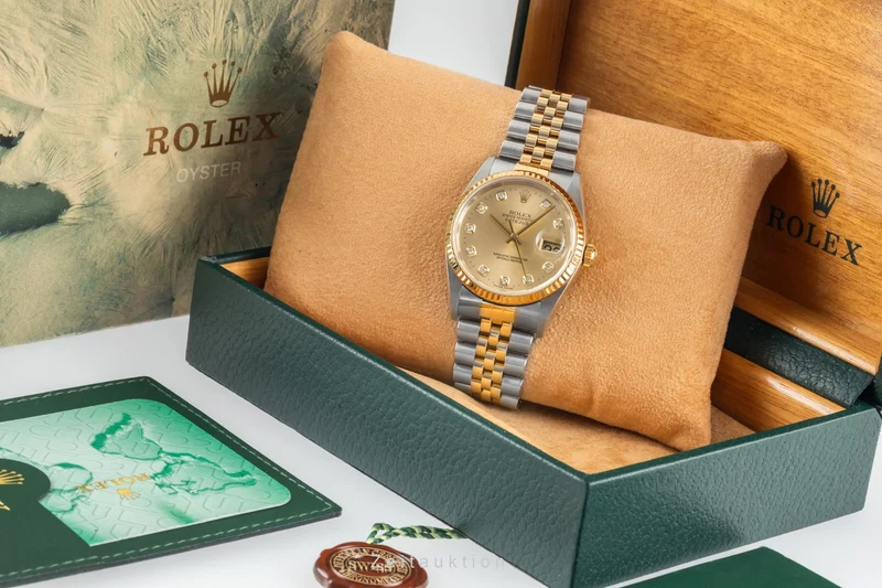 Rolex Datejust steel / gold automatic men's watch 16233 LP: 17350EUR [2604498]