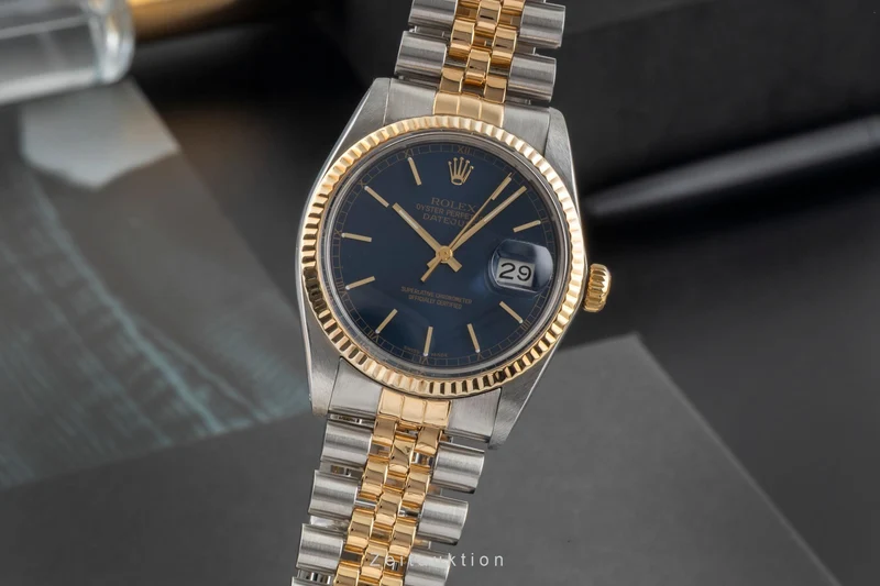 Rolex Datejust steel / gold automatic men's watch 16013 Vintage [2604333]