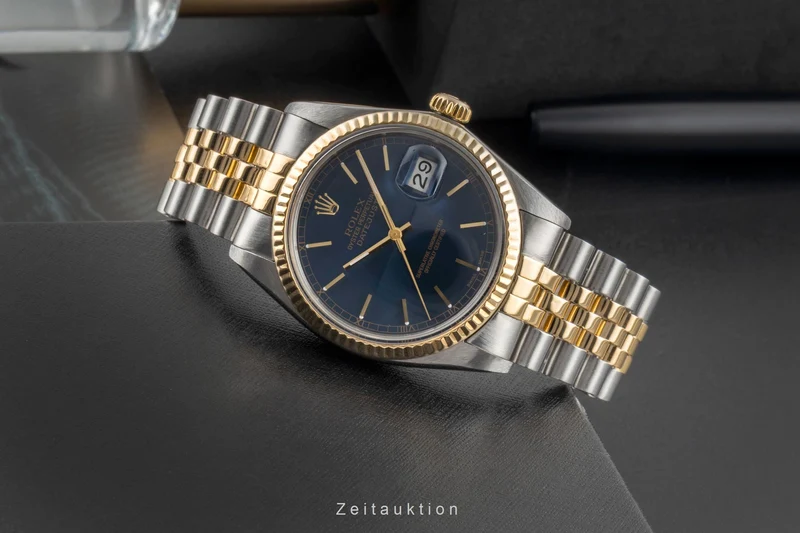 Rolex Datejust steel / gold automatic men's watch 16013 Vintage [2604333]