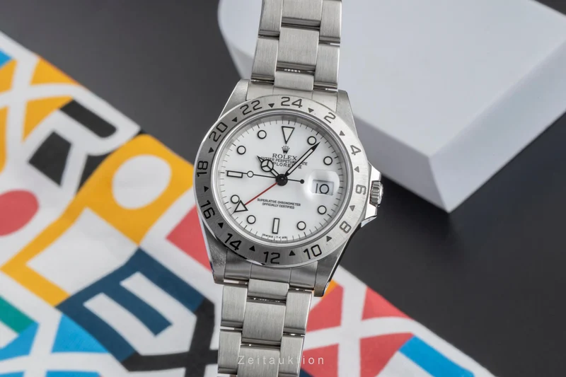 Rolex Explorer II steel automatic men's watch 16570 [2604385]