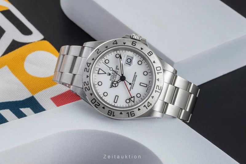 Rolex Explorer II steel automatic men's watch 16570 [2604385]