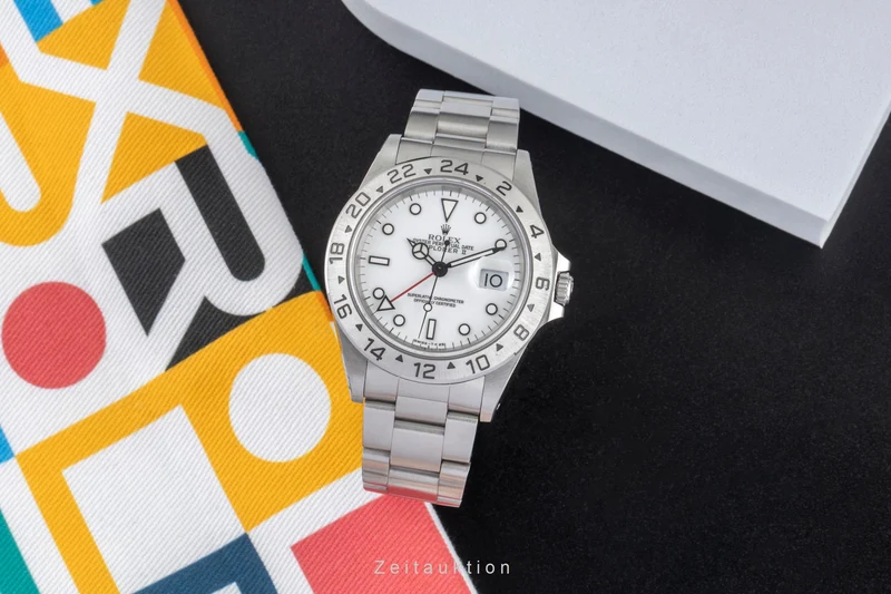Rolex Explorer II steel automatic men's watch 16570 [2604385]