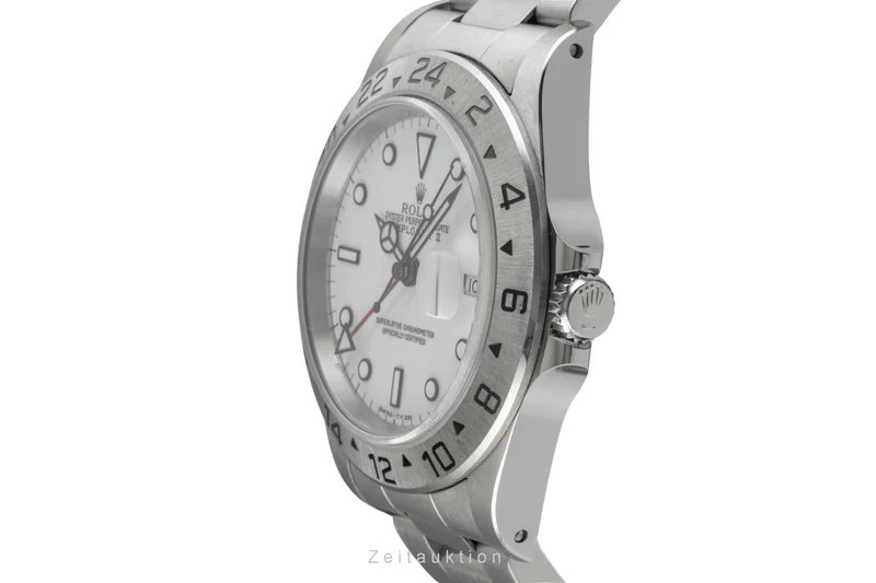 Rolex Explorer II steel automatic men's watch 16570 [2604385]