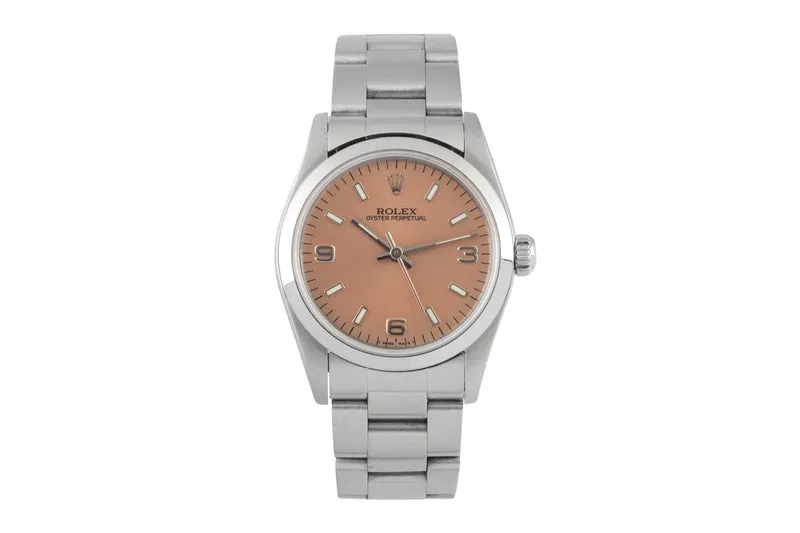 Rolex Oyster Perpetual steel automatic women's watch 67480 [2604046]