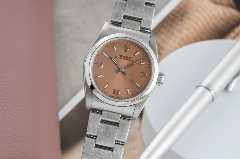 Rolex Oyster Perpetual steel automatic women's watch 67480 [2604046]