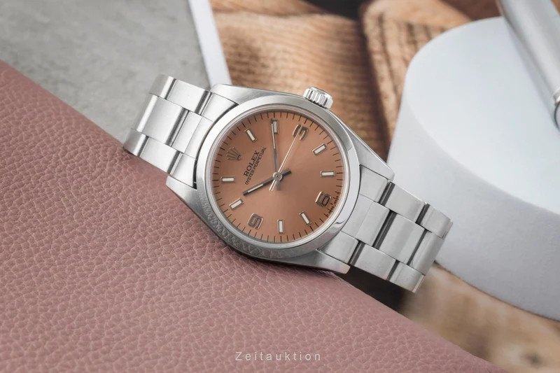 Rolex Oyster Perpetual steel automatic women's watch 67480 [2604046]