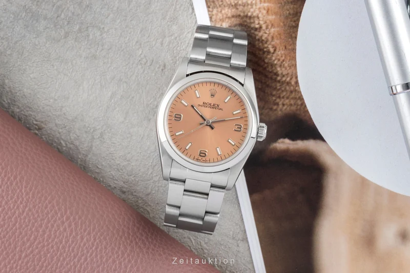 Rolex Oyster Perpetual steel automatic women's watch 67480 [2604046]