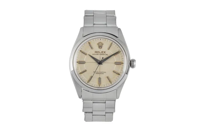 Rolex Oyster Perpetual steel automatic men's watch 6564 Vintage [2604153]