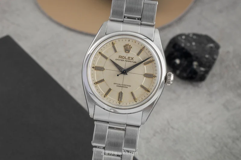 Rolex Oyster Perpetual steel automatic men's watch 6564 Vintage [2604153]