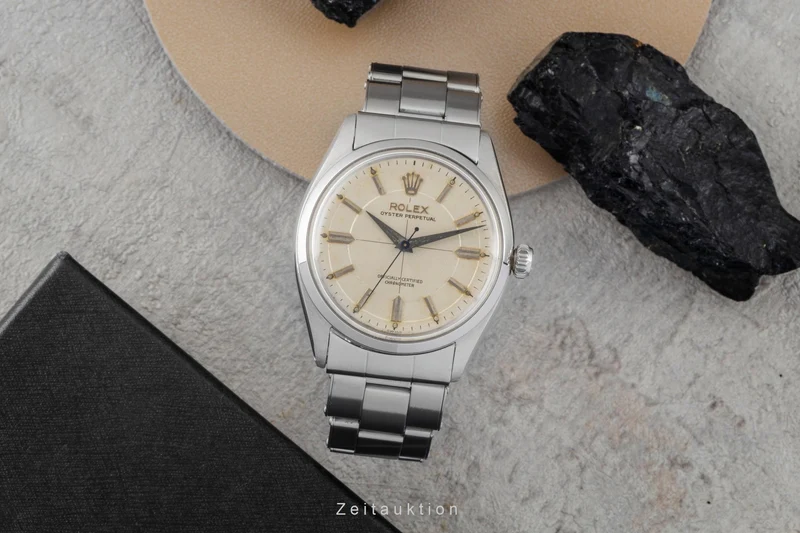 Rolex Oyster Perpetual steel automatic men's watch 6564 Vintage [2604153]