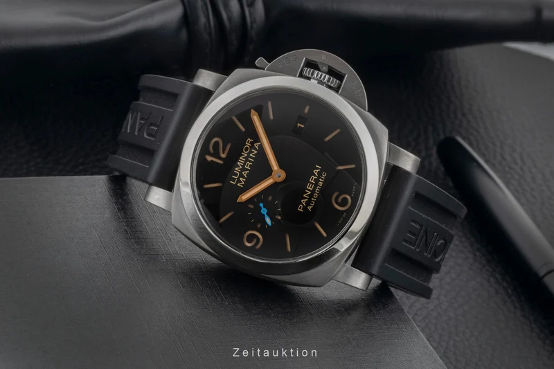 Panerai Luminor Marina titanium automatic men's watch PAM01351 LP: 10300EUR [2604393]