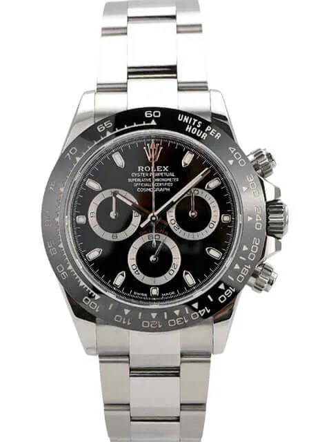 Rolex Daytona Edelstahl 116500LN Schwarz