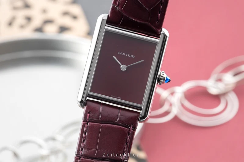 Cartier Tank steel quartz unisex WSTA0054 LP: 4000EUR [2604434]
