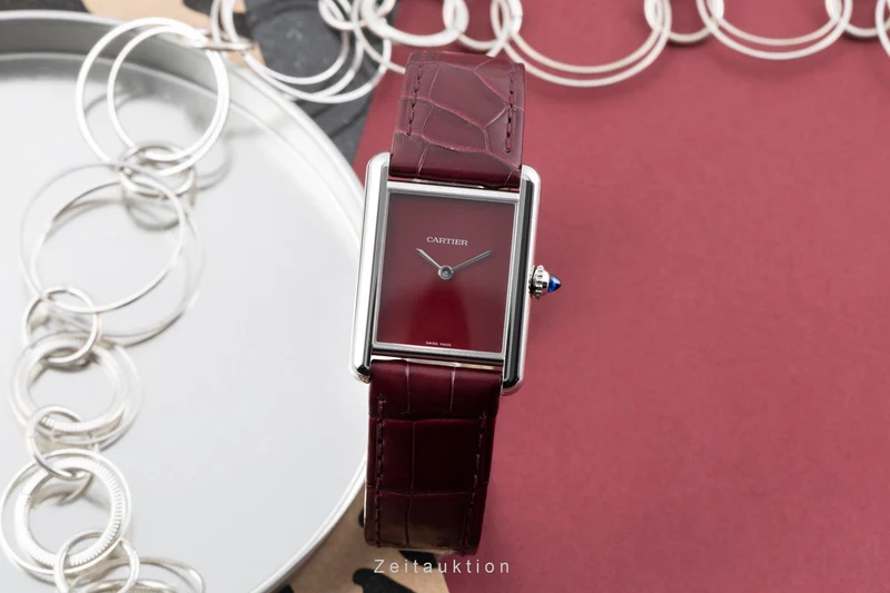 Cartier Tank steel quartz unisex WSTA0054 LP: 4000EUR [2604434]