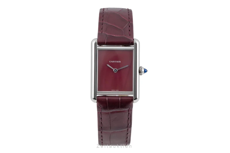 Cartier Tank steel quartz unisex WSTA0054 LP: 4000EUR [2604434]