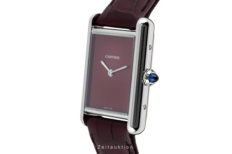 Cartier Tank steel quartz unisex WSTA0054 LP: 4000EUR [2604434]