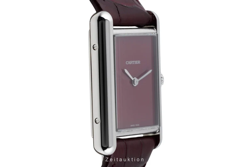Cartier Tank steel quartz unisex WSTA0054 LP: 4000EUR [2604434]