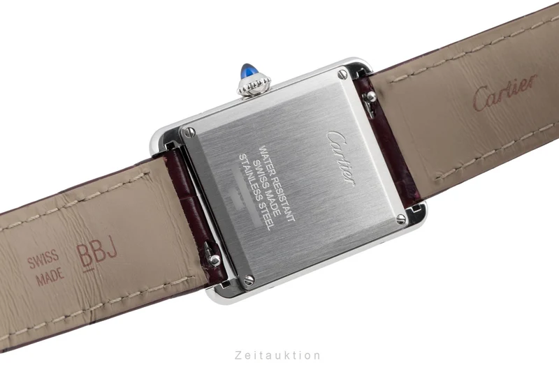 Cartier Tank steel quartz unisex WSTA0054 LP: 4000EUR [2604434]