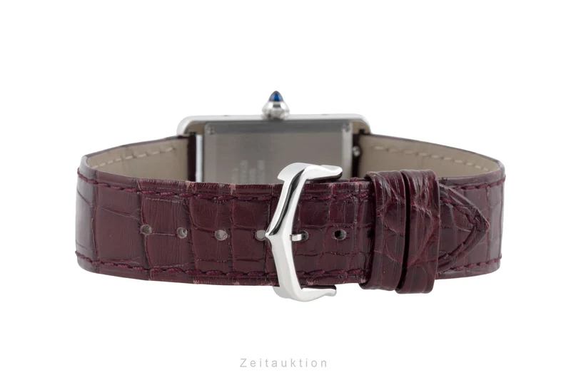 Cartier Tank steel quartz unisex WSTA0054 LP: 4000EUR [2604434]