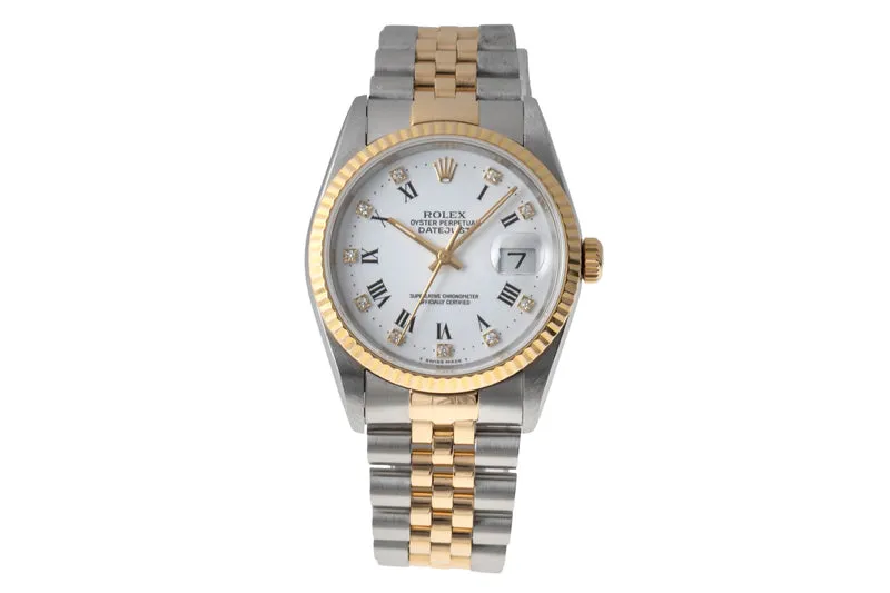 Rolex Datejust steel / gold automatic men's watch 16233 [2604332]