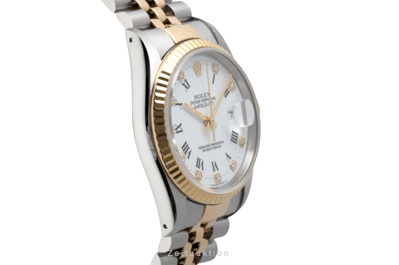 Rolex Datejust steel / gold automatic men's watch 16233 [2604332]