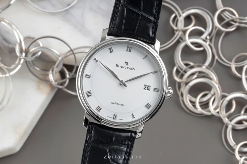 Blancpain Villeret steel automatic men's watch 6223-1127 [2604279]